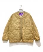 THE NORTHFACE PURPLELABELザ・ノースフェイス パープルレーベル）の古着「65/35 Field Down Cardigan/フィールドダウンカーディガン」｜ベージュ