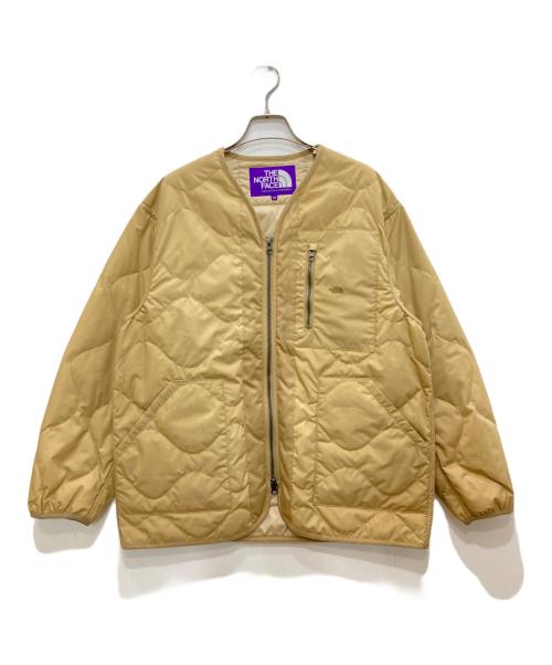THE NORTHFACE PURPLELABEL（ザ・ノースフェイス パープルレーベル）THE NORTHFACE PURPLELABEL (ザ・ノースフェイス パープルレーベル) 65/35 Field Down Cardigan/フィールドダウンカーディガン ベージュ サイズ:XSの古着・服飾アイテム
