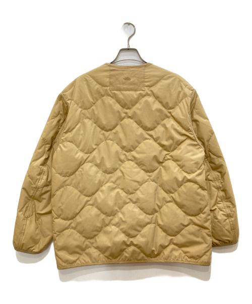 THE NORTHFACE PURPLELABEL（ザ・ノースフェイス パープルレーベル）THE NORTHFACE PURPLELABEL (ザ・ノースフェイス パープルレーベル) 65/35 Field Down Cardigan/フィールドダウンカーディガン ベージュ サイズ:XSの古着・服飾アイテム