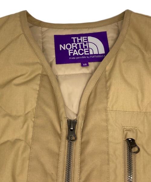 THE NORTHFACE PURPLELABEL（ザ・ノースフェイス パープルレーベル）THE NORTHFACE PURPLELABEL (ザ・ノースフェイス パープルレーベル) 65/35 Field Down Cardigan/フィールドダウンカーディガン ベージュ サイズ:XSの古着・服飾アイテム