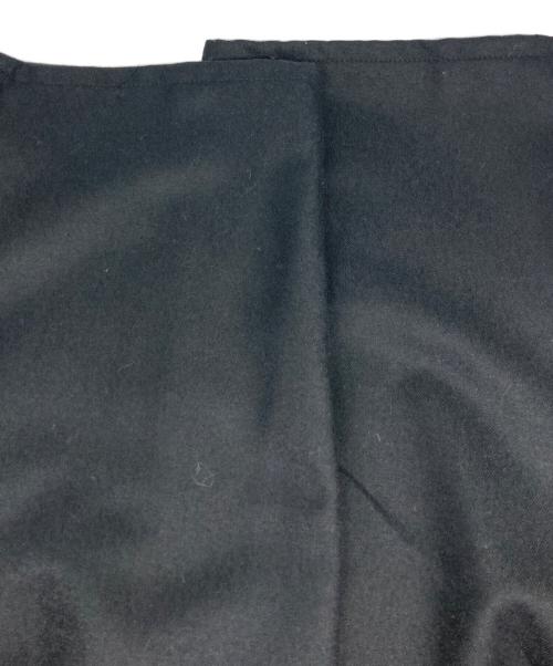 THE LIBRARY（ザ ライブラリー）THE LIBRARY (ザ ライブラリー) ウールイージートラウザー ブラック サイズ:Ｌの古着・服飾アイテム