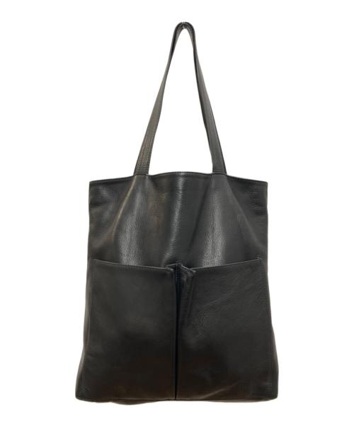 MR.OLIVE（ミスターオリーブ）MR.OLIVE (ミスターオリーブ) WWS (ダブリューダブリューエス) ウォータープルーフレザーバッグ ブラックの古着・服飾アイテム