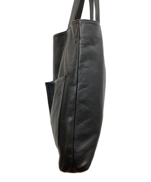 MR.OLIVE（ミスターオリーブ）MR.OLIVE (ミスターオリーブ) WWS (ダブリューダブリューエス) ウォータープルーフレザーバッグ ブラックの古着・服飾アイテム