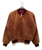 EXPRESSOエクスプレッソ）の古着「スウェードジャケット」｜ブラウン