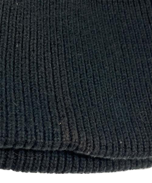 MM6 Maison Margiela（エムエムシックスメゾンマルジェラ）MM6 Maison Margiela (エムエムシックスメゾンマルジェラ) ニット帽 ブラック サイズ:Sの古着・服飾アイテム