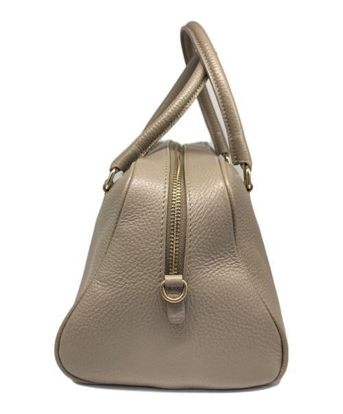 CHRISTIAN VILLA（クリスチャンヴィラ）CHRISTIAN VILLA (クリスチャンヴィラ) ミニボストンバッグ ベージュの古着・服飾アイテム