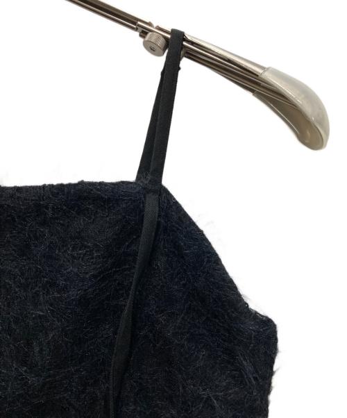 emor（エモア）emor (エモア) mohair lace camisole dress/モヘアレース　キャミソールワンピース ブラック サイズ:Ｓの古着・服飾アイテム