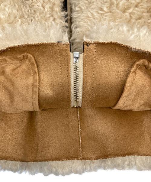 SLY（スライ）SLY (スライ) LIGHT CROP BOA ブルゾン/ライト クロップ ボア ブルゾン ベージュ サイズ:FREEの古着・服飾アイテム