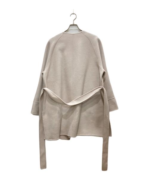 Spick and Span（スピック＆スパン）Spick and Span (スピックアンドスパン) 110sリバーポンチョ風コート ベージュ サイズ:38の古着・服飾アイテム