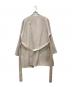 Spick and Span (スピックアンドスパン) 110sリバーポンチョ風コート ベージュ サイズ:38：10000円