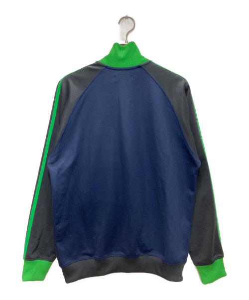 FRED PERRY（フレッドペリー）FRED PERRY (フレッドペリー) トラックジャケット ネイビー×グリーン サイズ:Ⅿの古着・服飾アイテム