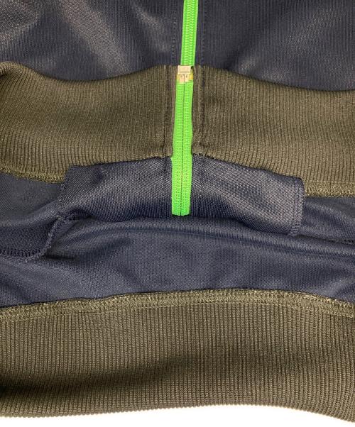 FRED PERRY（フレッドペリー）FRED PERRY (フレッドペリー) トラックジャケット ネイビー×グリーン サイズ:Ⅿの古着・服飾アイテム