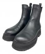 PELLICOペリーコ）の古着「サイドゴアブーツ」｜ブラック