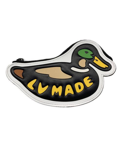 LOUIS VUITTON（ルイ ヴィトン）LOUIS VUITTON (ルイ ヴィトン) HUMAN MADE (ヒューマンメイド) コインケース ホワイト×ブラックの古着・服飾アイテム