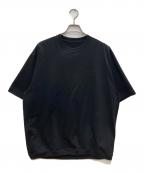 The Ennoy Professionalザ エンノイ プロフェッショナル）の古着「Short Sleeve Hem Rib Tee/ショート スリーブ ヘム リブ ティー」｜ブラック