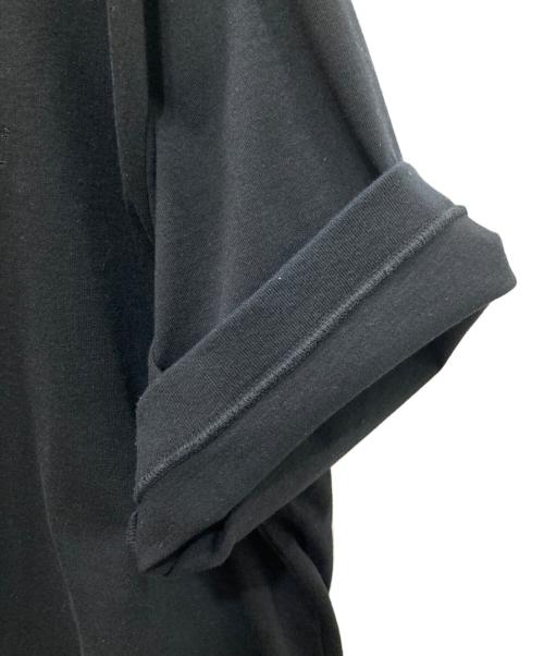 The Ennoy Professional（ザ エンノイ プロフェッショナル）THE ENNOY PROFESSIONAL (ザ エンノイ プロフェッショナル) Short Sleeve Hem Rib Tee/ショート スリーブ ヘム リブ ティー ブラック サイズ:Lの古着・服飾アイテム