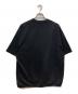 THE ENNOY PROFESSIONAL (ザ エンノイ プロフェッショナル) Short Sleeve Hem Rib Tee/ショート スリーブ ヘム リブ ティー ブラック サイズ:L：9000円