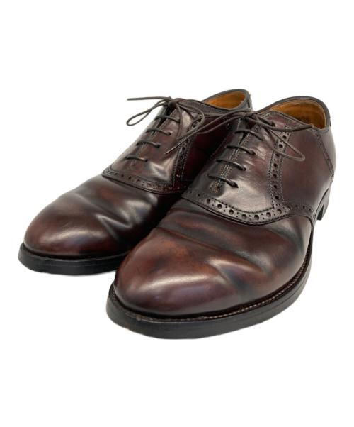 Alden（オールデン）Alden (オールデン) BEAMS (ビームス) コードバン サドル シューズ ブラウン サイズ:6Dの古着・服飾アイテム