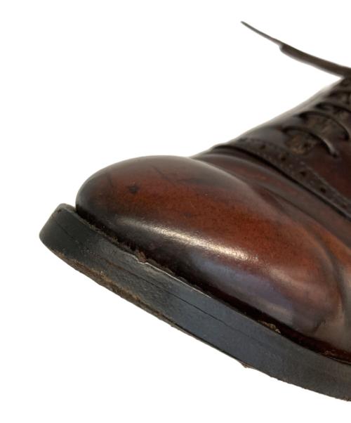 Alden（オールデン）Alden (オールデン) BEAMS (ビームス) コードバン サドル シューズ ブラウン サイズ:6Dの古着・服飾アイテム