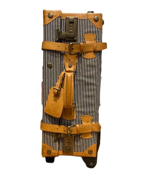 LEE（リー）LEE (リー) ワッペンスーツケース ブルー×ベージュの古着・服飾アイテム