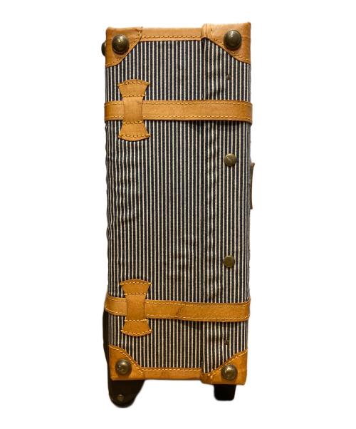 LEE（リー）LEE (リー) ワッペンスーツケース ブルー×ベージュの古着・服飾アイテム