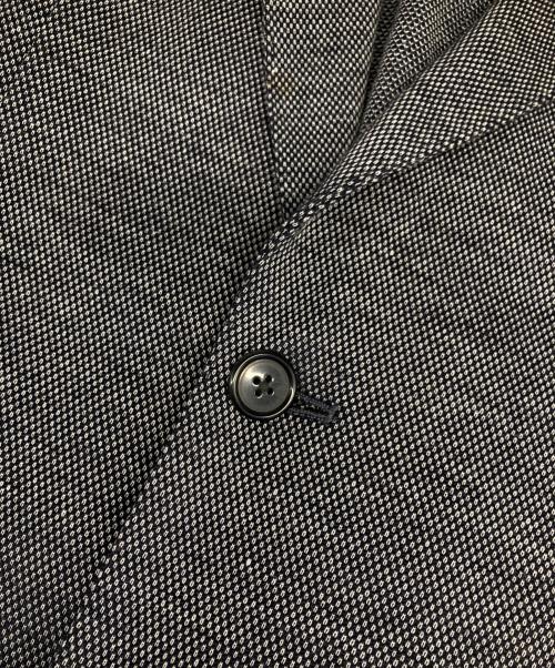 SHIPS（シップス）SHIPS (シップス) ラミー ジャージー ジャケット ネイビー×グレー サイズ:Lの古着・服飾アイテム