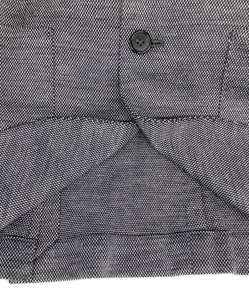 SHIPS（シップス）SHIPS (シップス) ラミー ジャージー ジャケット ネイビー×グレー サイズ:Lの古着・服飾アイテム