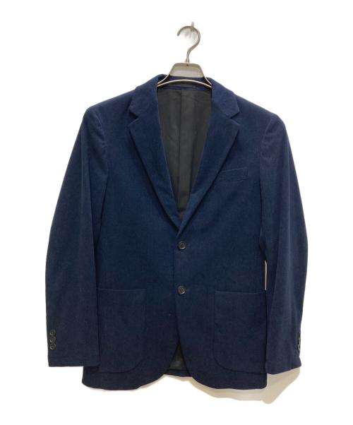 UNITED ARROWS（ユナイテッドアローズ）UNITED ARROWS (ユナイテッドアローズ) コーデュロイ ポリエステル シングル 2ボタン ジャケット ネイビー サイズ:Ｓの古着・服飾アイテム