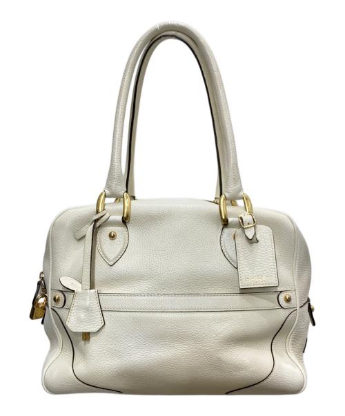 J&M DAVIDSON（ジェイ＆エム デヴィッドソン）J&M DAVIDSON (ジェイ＆エム デヴィッドソン) ミアトートバッグ ホワイトの古着・服飾アイテム