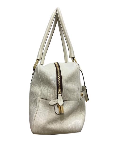 J&M DAVIDSON（ジェイ＆エム デヴィッドソン）J&M DAVIDSON (ジェイ＆エム デヴィッドソン) ミアトートバッグ ホワイトの古着・服飾アイテム