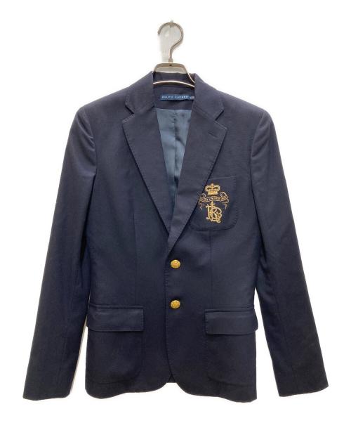 RALPH LAUREN（ラルフローレン）RALPH LAUREN (ラルフローレン) 金釦ブレザー ブラック サイズ:4の古着・服飾アイテム