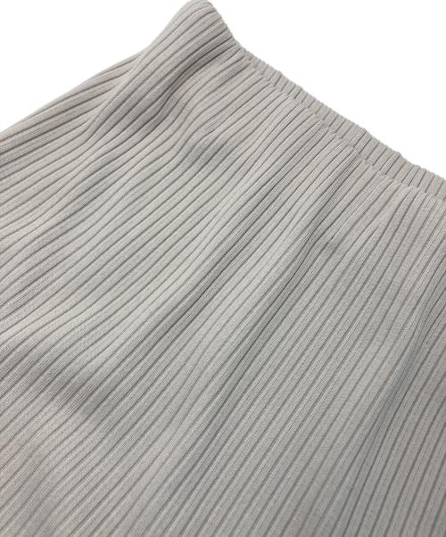 Noble（ノーブル）Noble (ノーブル) トタンテレコタイトスカート グレー サイズ:38の古着・服飾アイテム