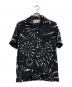 Aloha Blossom（アロハブロッサム）の古着「オープンカラーシャツ」｜ブラック