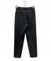 UNITED ARROWS (ユナイテッドアローズ) SPONGY タック テーパードパンツ ブラック サイズ:38：5000円