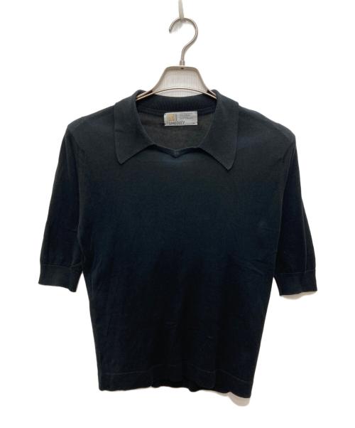 JOHN SMEDLEY（ジョンスメドレー）JOHN SMEDLEY (ジョンスメドレー) ポロシャツ ブラック サイズ:SMLの古着・服飾アイテム