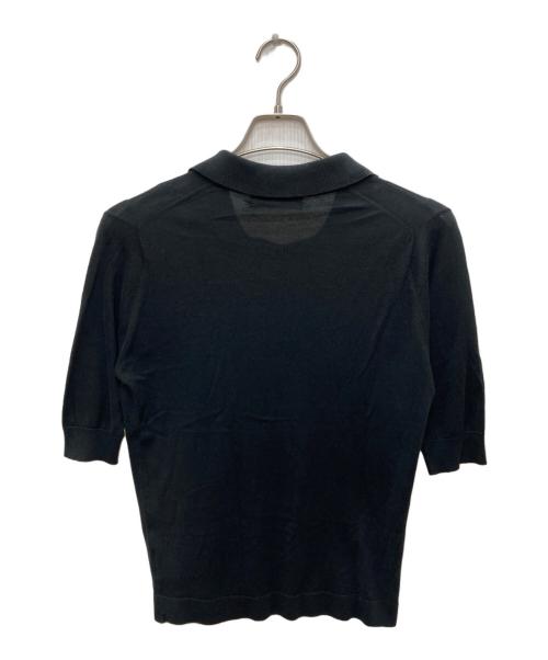 JOHN SMEDLEY（ジョンスメドレー）JOHN SMEDLEY (ジョンスメドレー) ポロシャツ ブラック サイズ:SMLの古着・服飾アイテム
