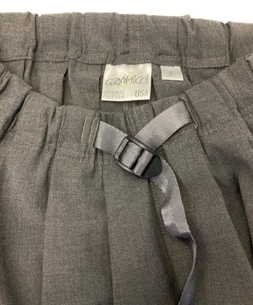 GRAMICCI（グラミチ）GRAMICCI (グラミチ) フレアスカート グレー サイズ:Fの古着・服飾アイテム