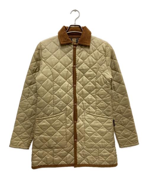LAVENHAM（ラベンハム）LAVENHAM (ラベンハム) キルティングジャケット ベージュ サイズ:36の古着・服飾アイテム