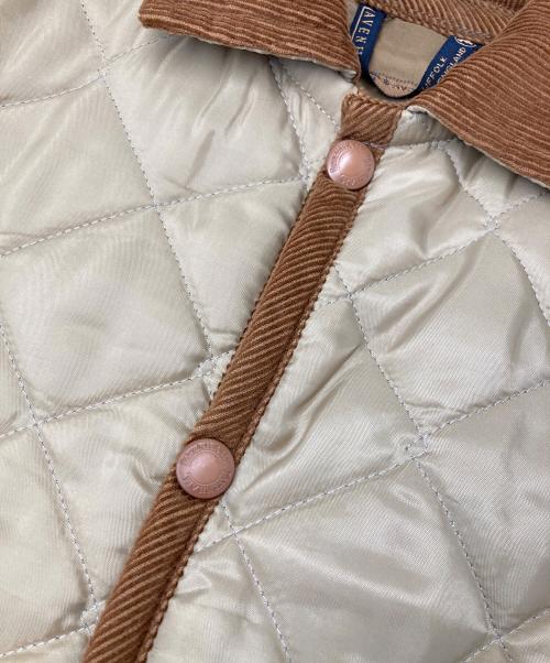 LAVENHAM（ラベンハム）LAVENHAM (ラベンハム) キルティングジャケット ベージュ サイズ:36の古着・服飾アイテム
