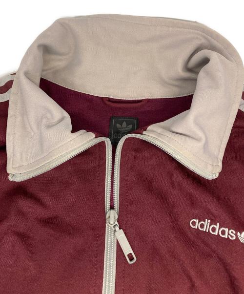adidas（アディダス）adidas (アディダス) トラックジャケット ボルドーの古着・服飾アイテム
