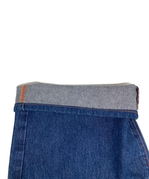 NEEDBY heritage（ニードバイヘリテージ）NEEDBY heritage (ニードバイヘリテージ) LUNA デニムパンツ インディゴ サイズ:25の古着・服飾アイテム