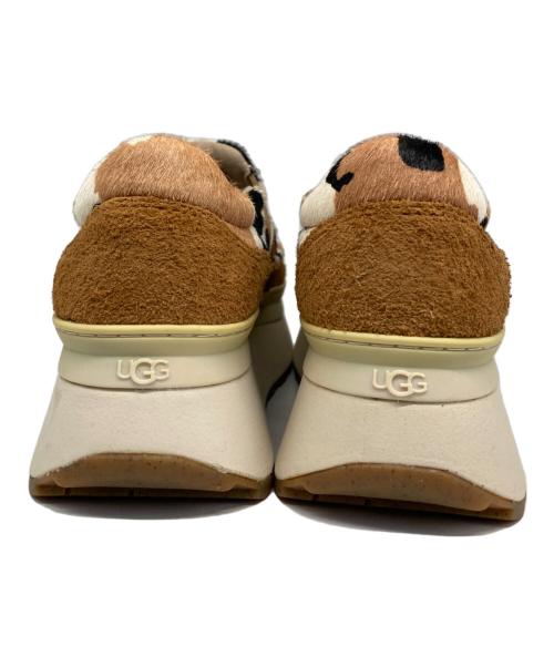 UGG（アグ）UGG (アグ) Marin Slip On Cow Print CHESTNUT/マリン スリッポン カウ プリント チェスナット ベージュ サイズ:23の古着・服飾アイテム