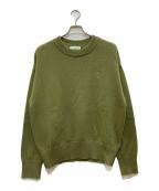 amiアミ）の古着「Ami de Coeurセーター/アミ ドゥクール」｜グリーン
