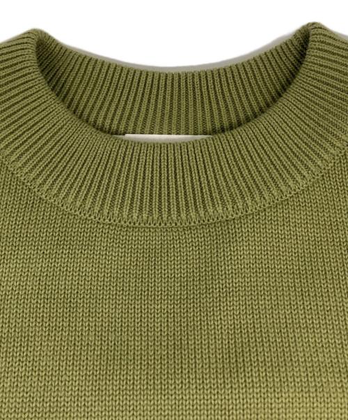 ami（アミ）ami (アミ) Ami de Coeurセーター/アミ ドゥクール グリーン サイズ:Ｍの古着・服飾アイテム