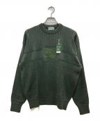 Burberry'sバーバリー）の古着「刺繍ニット」｜カーキ
