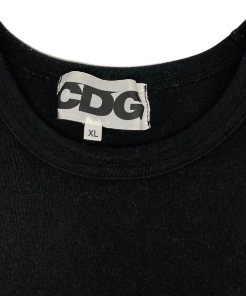 CDG（シーディージー）CDG (シーディージー) 1986 ete Tシャツ ブラック サイズ:XLの古着・服飾アイテム