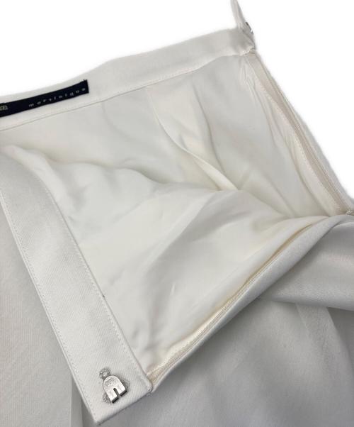 martinique（マルティニーク）martinique (マルティニーク) ポンチスカート ホワイト サイズ:1の古着・服飾アイテム