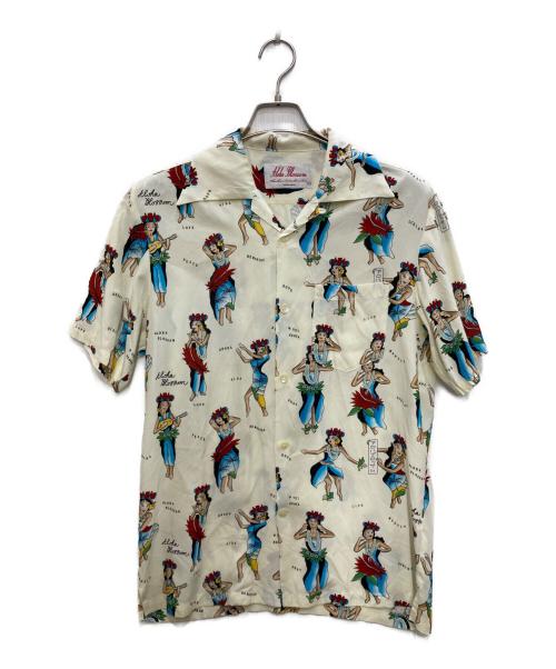 Aloha Blossom（アロハブロッサム）Aloha Blossom (アロハブロッサム) オープンカラーシャツ ホワイト サイズ:40の古着・服飾アイテム