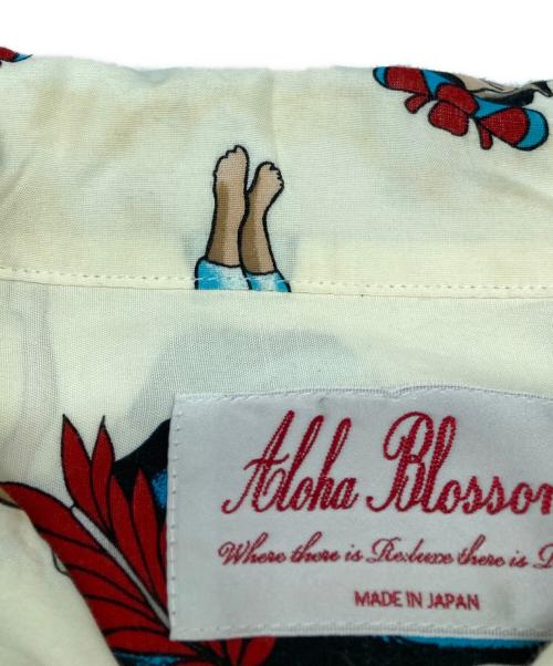 Aloha Blossom（アロハブロッサム）Aloha Blossom (アロハブロッサム) オープンカラーシャツ ホワイト サイズ:40の古着・服飾アイテム