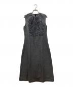 FENDIフェンディ）の古着「ノースリーブワンピース」｜グレー